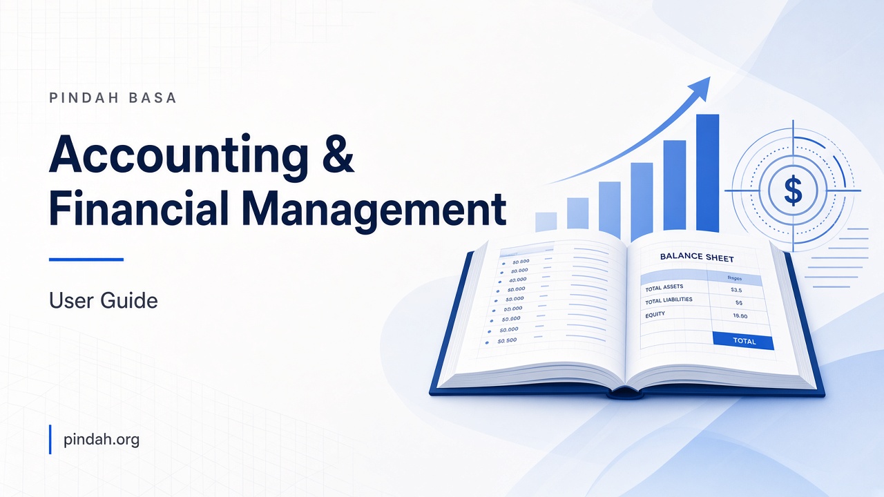 Accounting & Financial Management — Pindah Basa user guide cover